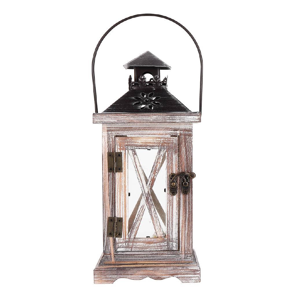 Đèn lồng sắt phong cách vintage thời trang