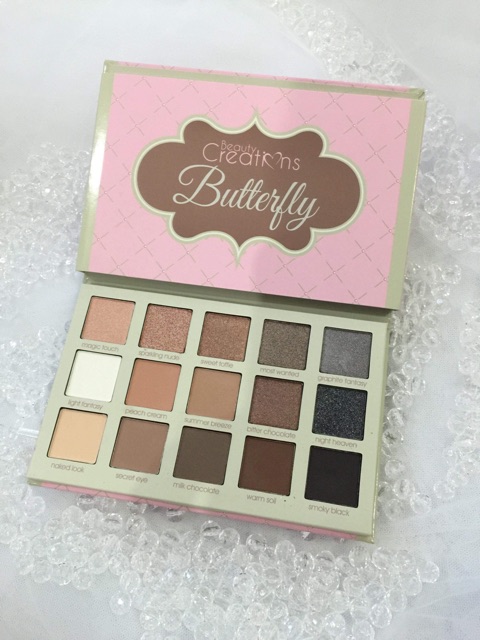 Bảng Phấn Mắt Beauty Creation - Butterfly