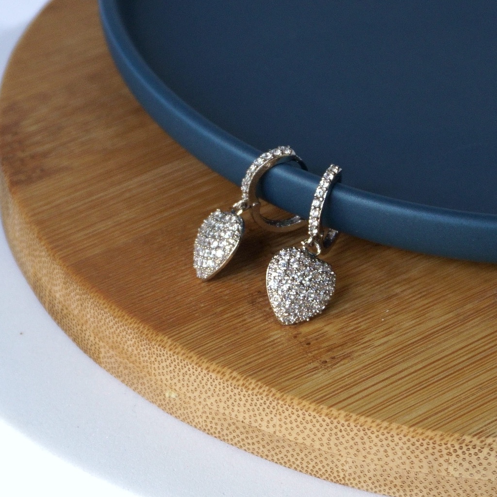 Khuyên tai trái tim dành cho nữ ANTA Jewlery - ATJ9029