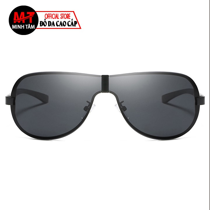 [Mã FASHIONMALLT4 giảm 15% tối đa 30K đơn 150k] Mắt kính Minh Tâm thời trang phân cực unisex MT505 , đen | BigBuy360 - bigbuy360.vn