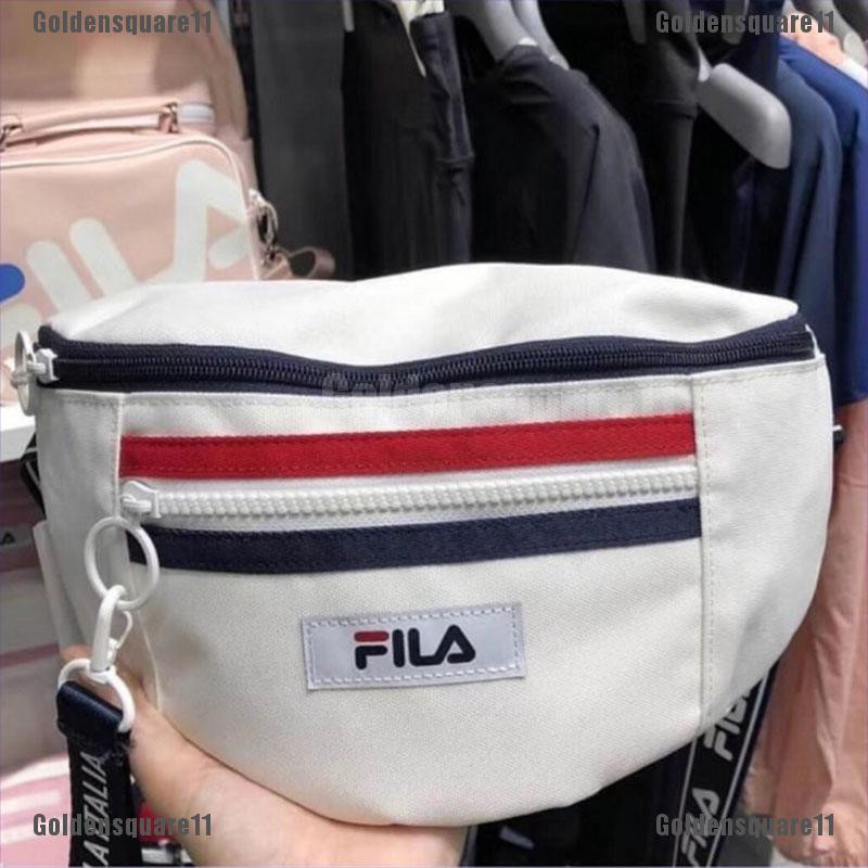 [GOLDENS] Fila Men Women Chest Bag Woemen Waist Bag Sport Shoulder Messenger Sling Bag