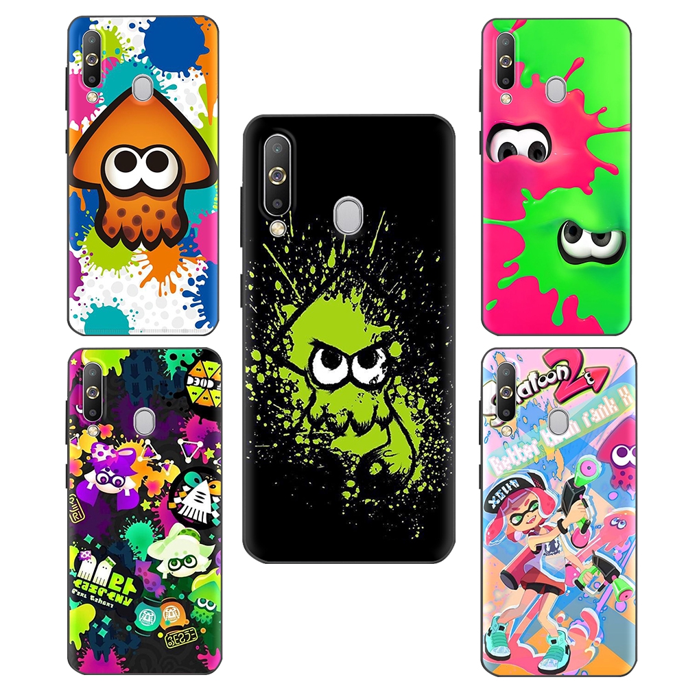 Ốp Lưng Hoạt Hình Splatoon 2 Samsung A2 A10s A20s A30s A40s A50s A70s J4 Core J6 Prime Plus