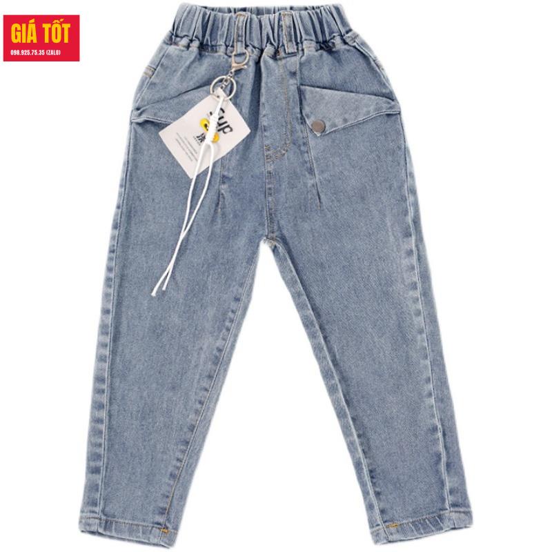 Quần jean bé trai 10 tuổi tphcm  ☑️ Thời trang size đại 30kg 35k