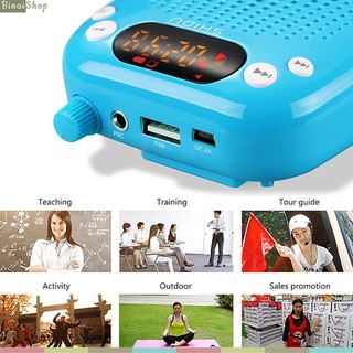 Máy trợ giảng không dây bluetooth SHIDU SD-S611 (UHF) (Đen)[Bảo hành 12 tháng]