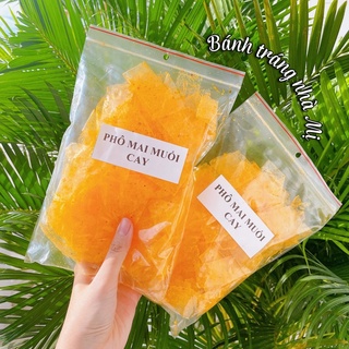 Bánh tráng phô mai muối cay, béo béo ngọt ngọt cay cay siêu Ghiền