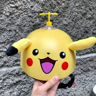 Nón bảo hiểm pikachu và doremon siêu hót