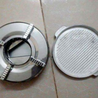 Combo bếp cồn + chảo gang