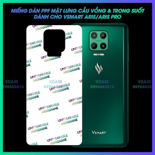 Dán PPF Mặt Lưng Hiệu Ứng Cầu Vồng Và Trong Suốt Dành Cho Vsmart Aris / Aris Pro