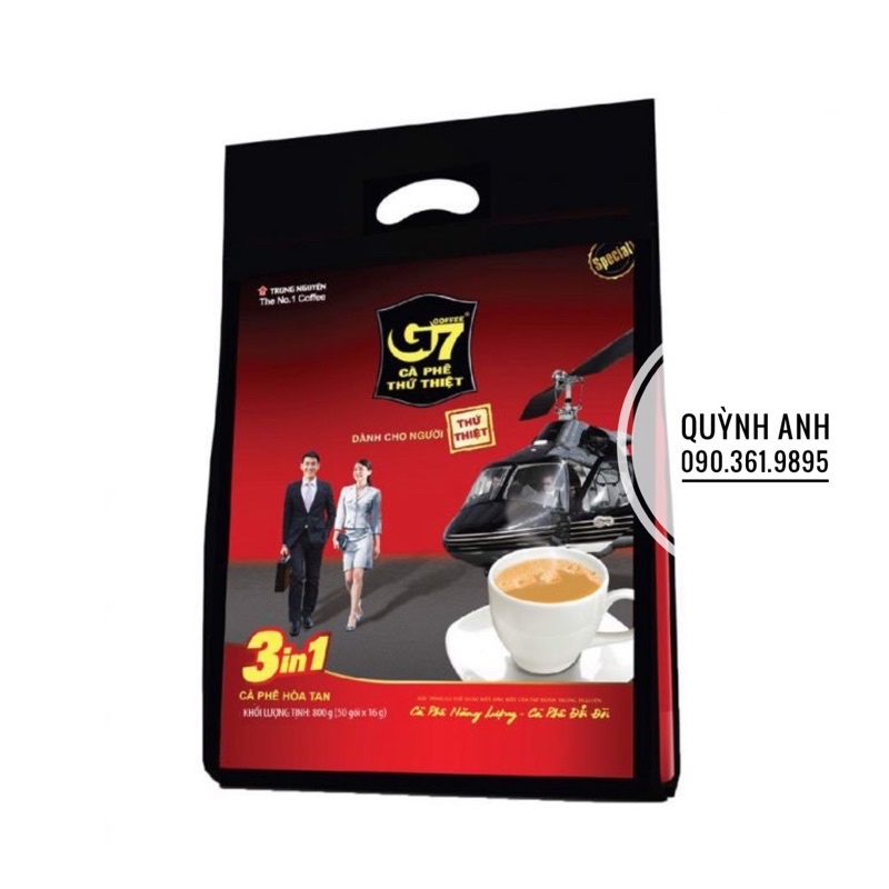 Cà phê G7 3in1 (16gr x 50 gói)