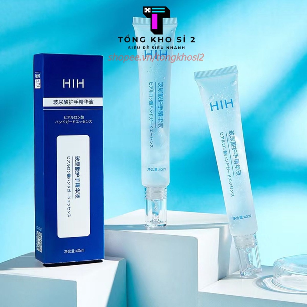 Kem Dưỡng Da Tay Hih Chiết Xuất Hyaluronic Acid Cấp Ẩm Dưỡng Da Mềm Mịn