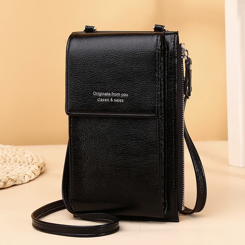 IELGY Túi Đeo Vai Mini Đựng Điện Thoại Nhiều Ngăn Xinh Xắn Cho Nữ