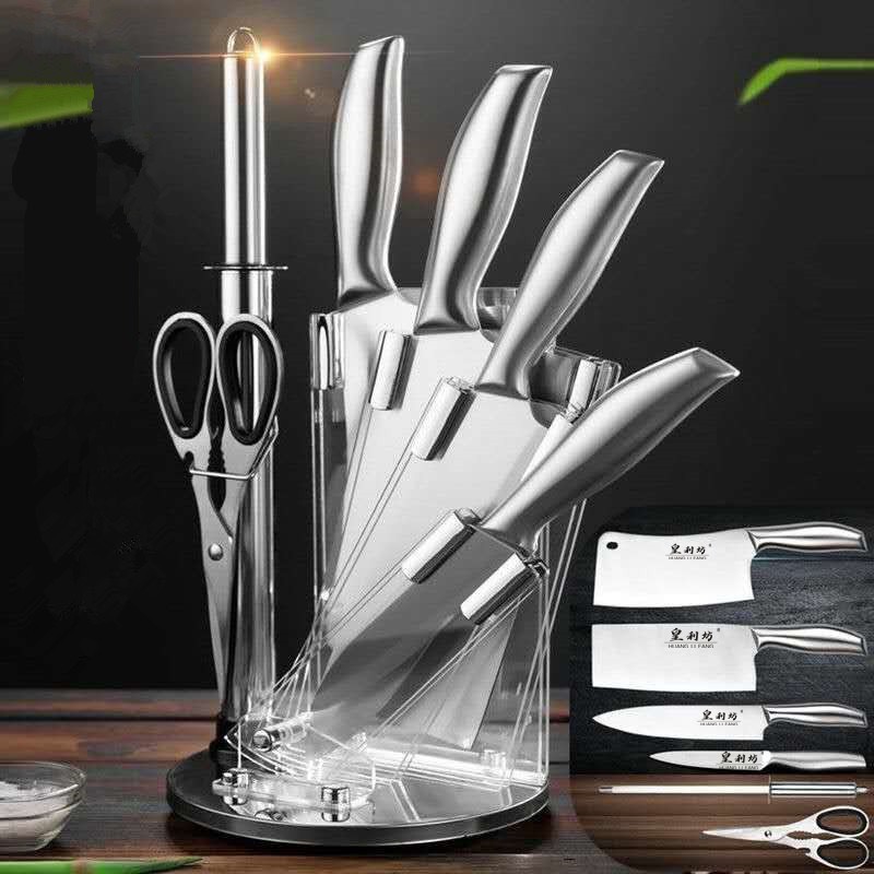 Bộ Dao Nhật Inox 6 Món Đúc Nguyên Khối Cao Cấp cho nhà bếp