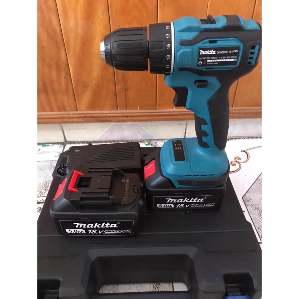 BỘ KHOAN PIN MAKITA 18V, HÀNG KHÔNG CHỔI THAN SIÊU ƯU ĐÃI