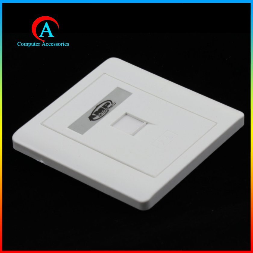 Ổ Cắm Điện Gắn Tường 1 Cổng Rj45 / Rj11 | BigBuy360 - bigbuy360.vn