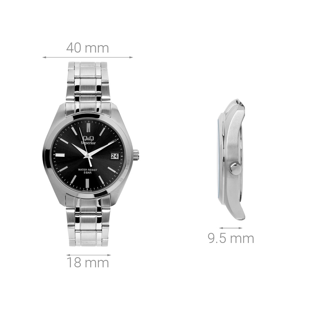 Đồng hồ nam QQ-S286J202Y - Size mặt 40 mm - Q&amp;Q Japan