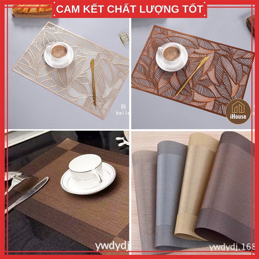 Miếng lót bàn ăn Placemat cách nhiệt, Tấm thảm lót bàn ăn cho nhà hàng khách sạn cao cấp