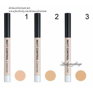 [Mã FMCGM100 - 10% đơn 500K] [COMBO] Trang Điểm Cho Da Dầu Nhiều Khuyết Điểm Kiềm Dầu 18h DERMACOL MATT CONTROL 18H | BigBuy360 - bigbuy360.vn