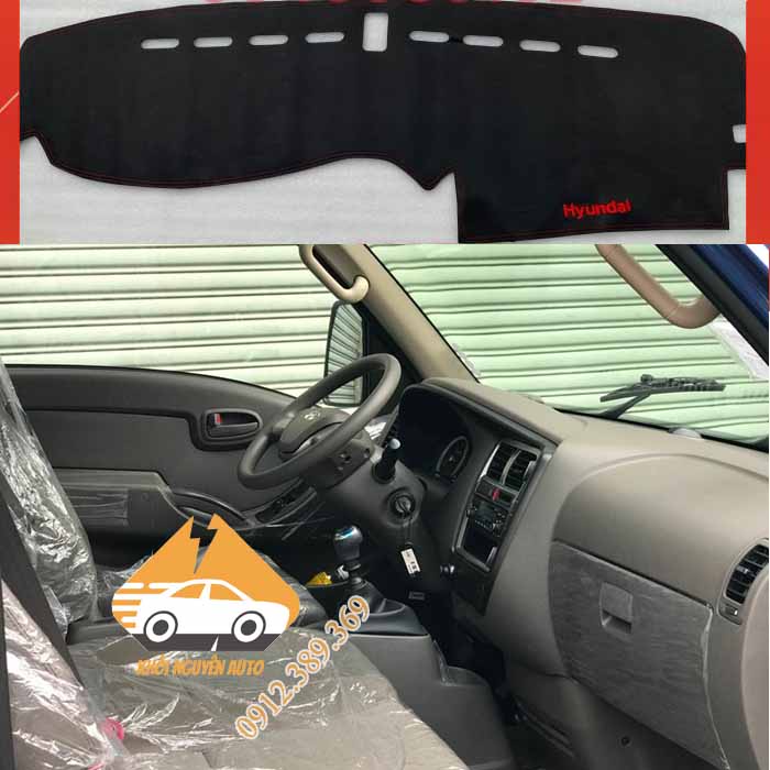 Thảm taplo xe tải Huyndai: N250,H150,H100,HD:75,110,120,65,72,78,99