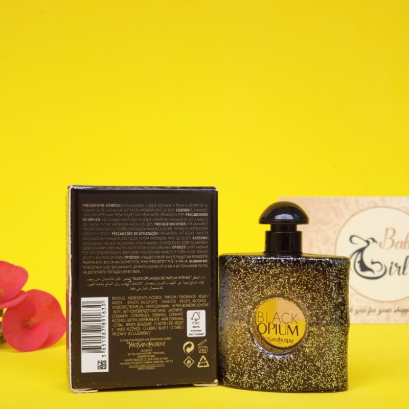 NƯỚC HOA Mini Nữ YSL BLACK OPIUM EDP INTENSE 7.5ML