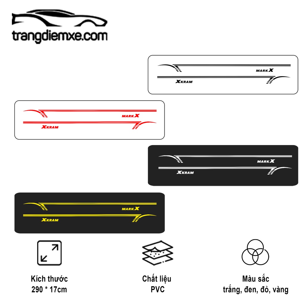 Decal Dán Xe Họa Tiết Đường Đua Tem Dán Xe Bao Xịn Xò Trangdiemxe Y43