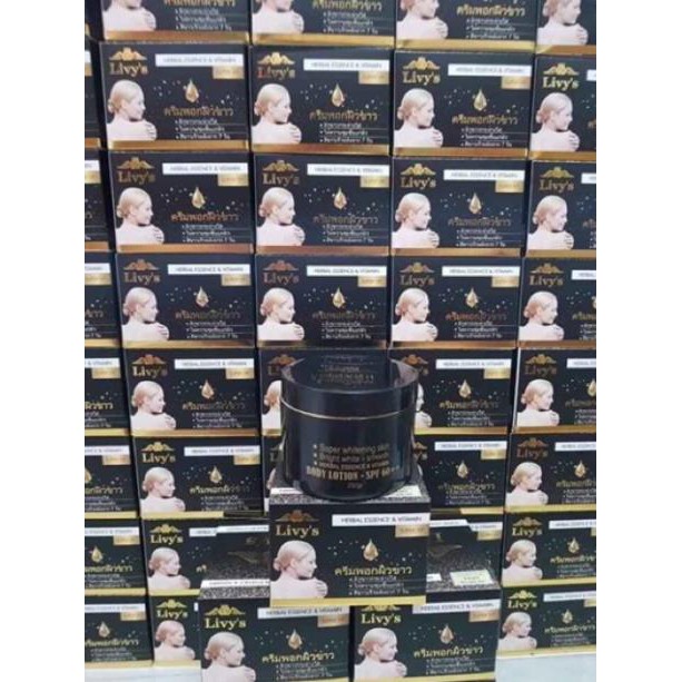 Kem body Livy's đen mẫu mới Thái lan | BigBuy360 - bigbuy360.vn