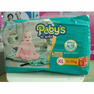 Bỉm quần paby thạch thảo xl 38