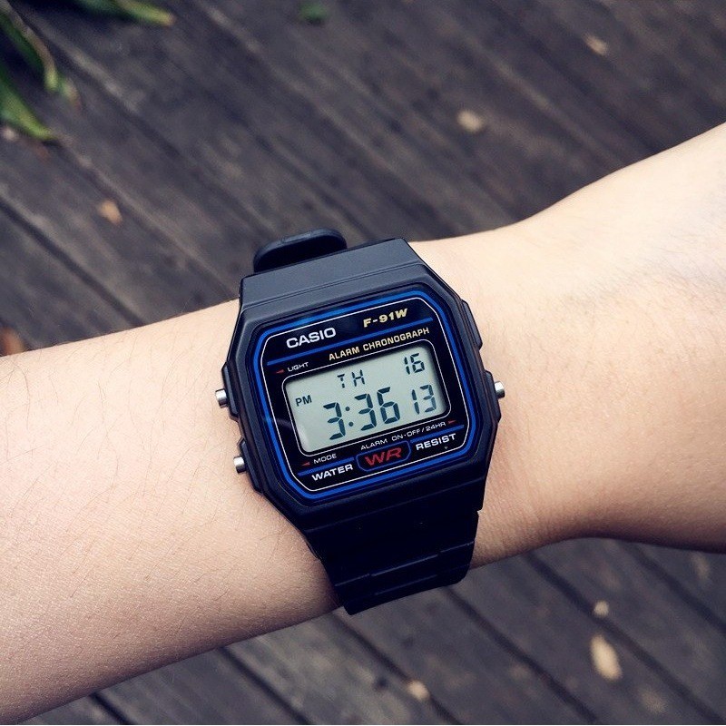 Đồng hồ Casio huyền thoại Nam/nữ F-94, F-91, F-201 Chống Nước 5 ATM - Tuổi thọ Pin 7 Năm bảo hành chính hãng 12 tháng