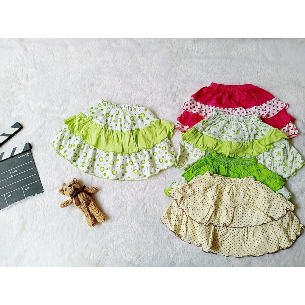 Chân Chân Váy Cotton Xinh Xắn Dành Cho Bé Gái