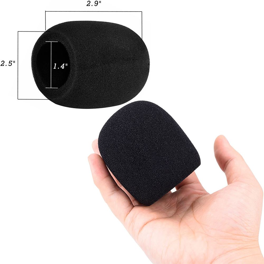 Bộ 5 mút xốp dày bọc bảo vệ đầu micro giặt được chuyên nghiệp