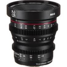 Ống Kính Meike 25mm T2.2 Cine Lens - Lens chuyên quay phim dành cho Fujifilm, Sony, M4/3 Olynpus, Panasonic, Blackmagic