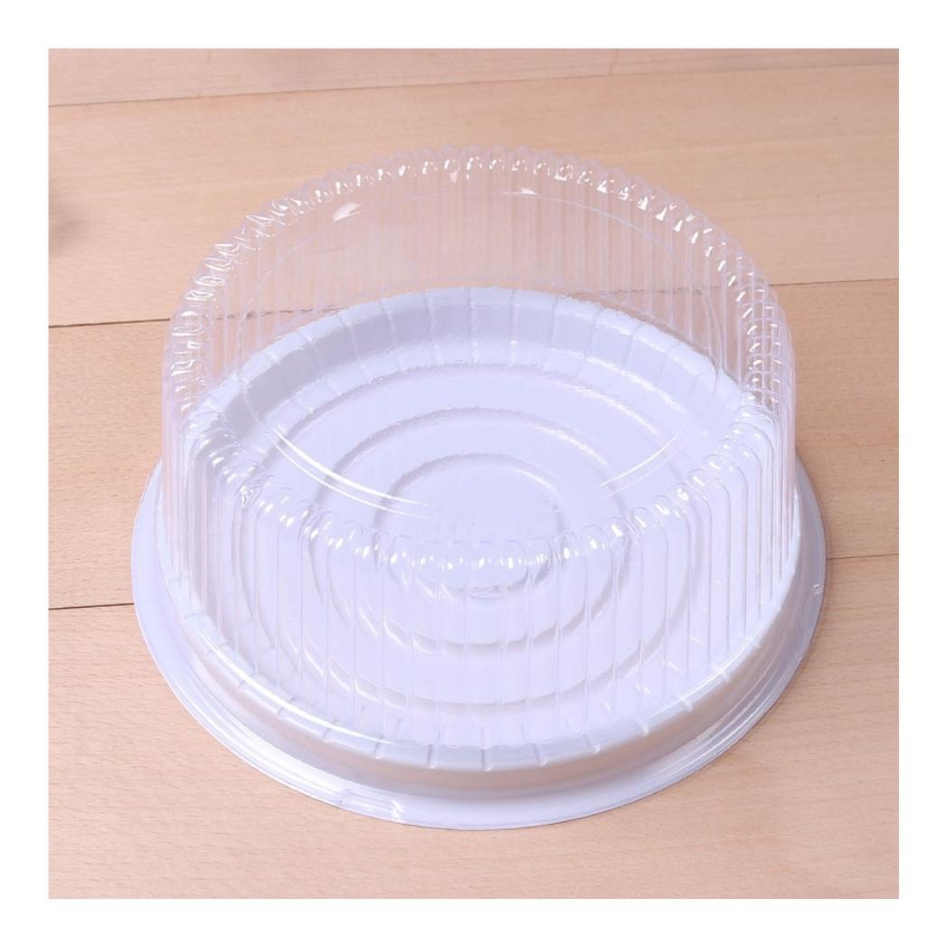 Hộp A022 Đựng Bánh Lòng 18cm Đế Trắng ( Set 50c|)