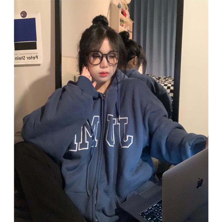 Áo khoác hoodie Jum chất nỉ cao cấp, From rộng unisex, mũ 2 lớp dày dặn, /hà shop thái nguyên