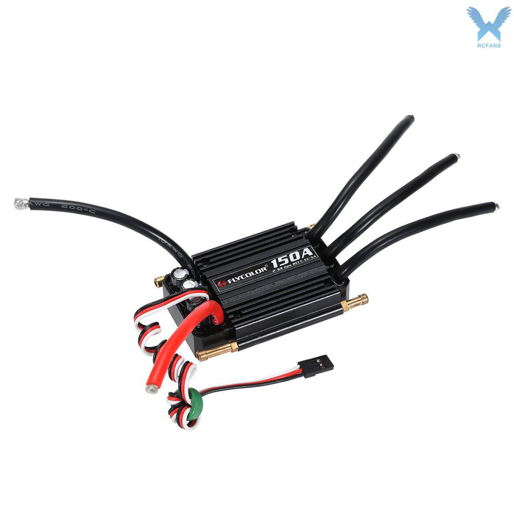 Bộ Điều Khiển Tốc Độ Không Chổi Than 150A ESC 5.5V/5A BEC Cho Tàu Thuyền Điều Khiển Từ Xa