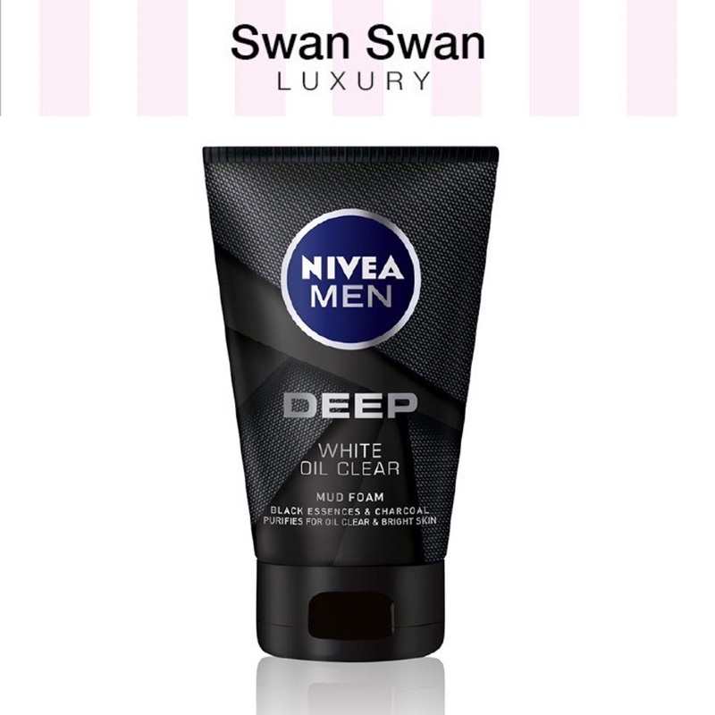 Sữa Rửa Mặt Nivea Men Deep Oil Clear 100g