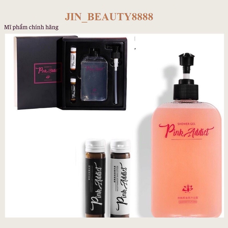 Sữa tắm nước hoa PiNK ADDICT 420ML DIY tự pha Hương thơm quyến rũ và bí ẩn Lưu hương lâu dưỡ | BigBuy360 - bigbuy360.vn