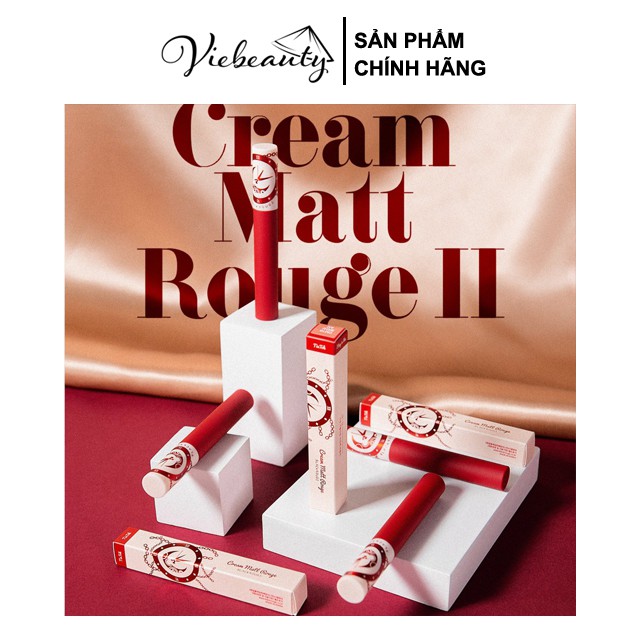 [CM05-CM12] Son Kem Black Rouge Cream Matt Rouge Màu Hot CM05 CM07 CM06 CM04 25.7g - Khongcoson | BigBuy360 - bigbuy360.vn