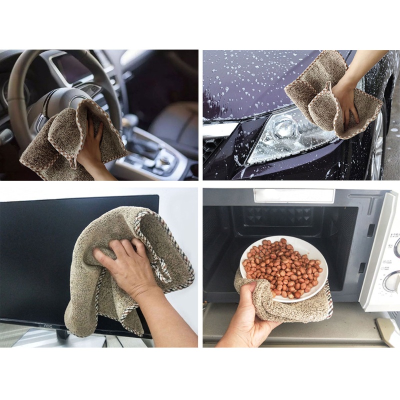 Khăn Lau Khô Và Ướt Chuyên Dụng Cho Xe Hơi