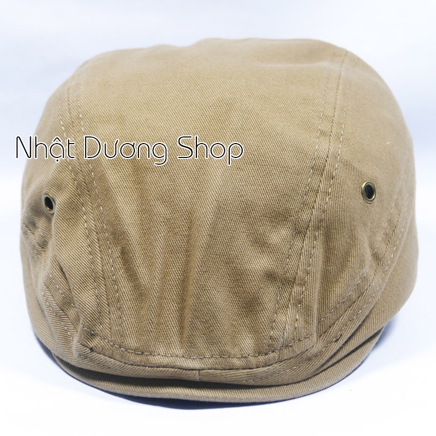[ Nhiều màu ]Nón Beret người lớn không có logo - Chất liệu vải Kaki cao cấp mang phong cách chửng chạc và sành điệu