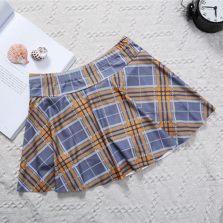 Có sẵn bộ đồ bơi nữ bikini 2 mảnh dáng váy caro đẹp | BigBuy360 - bigbuy360.vn