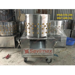 Nơi bán máy vặt lông gà, máy quay lông vịt phi 50 chất liệu inox - VL50 giá cực rẻ
