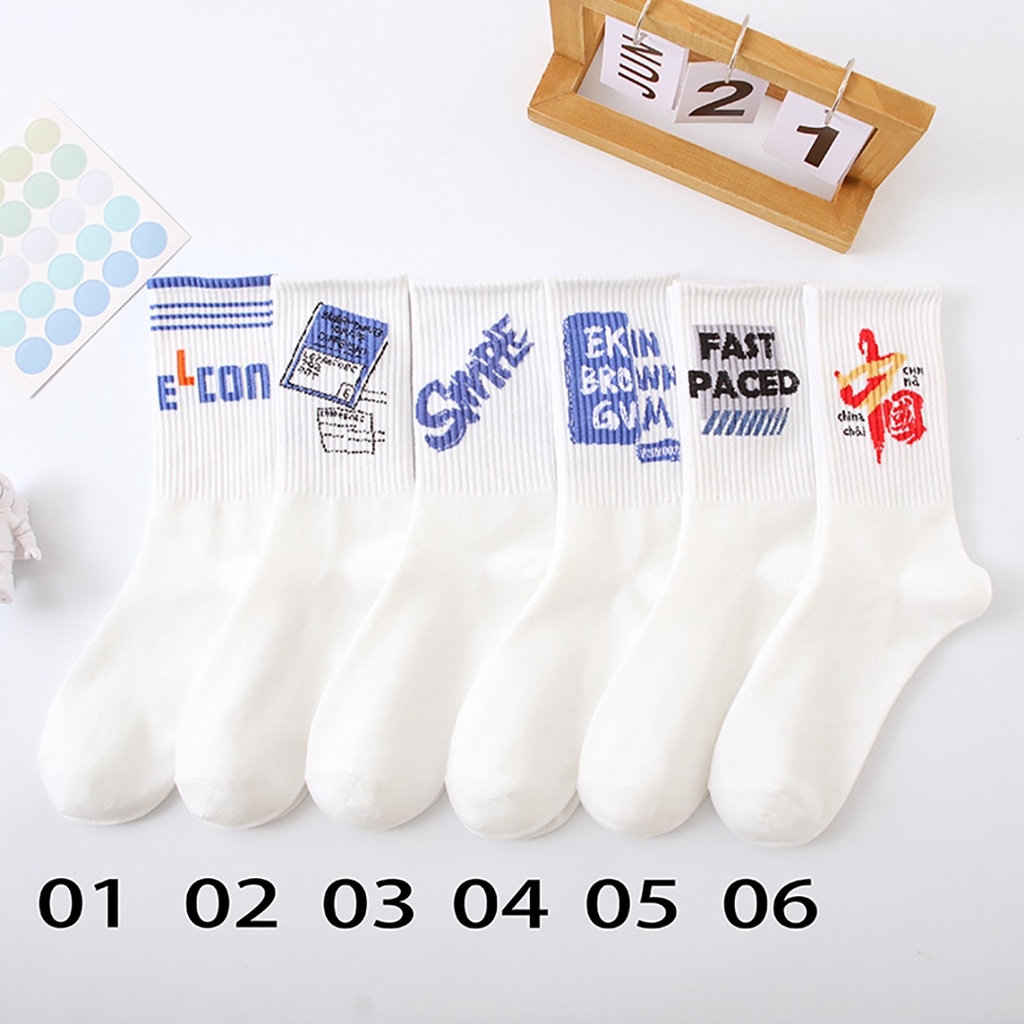 Vớ Cao Cổ Ulzzang Đường Phố - Tất Cao Cổ Phong Cách StreetWear