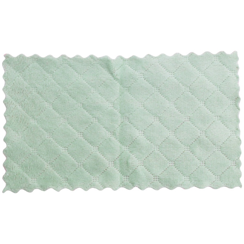 Set 24 Khăn Lau Chén Dĩa Bằng Sợi Nhỏ Cho Nhà Bếp