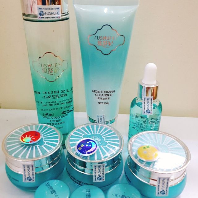 Bộ kem nám, mụn FUSHUFEI 6IN1