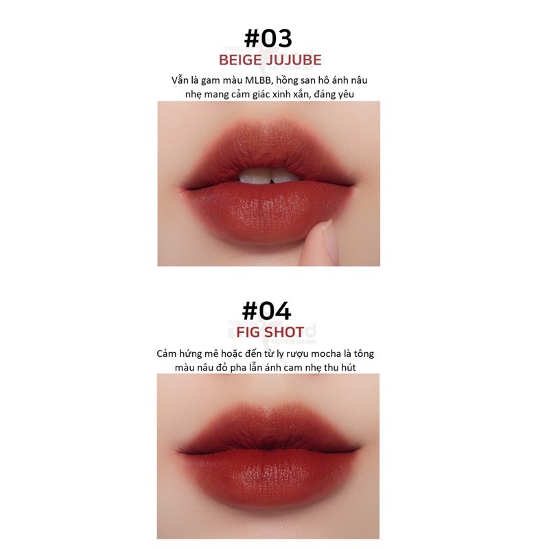 Son Kem Lì, Mịn Mượt Như Nhung Dearmay Breeze Velvet Lip Tint 4.4g