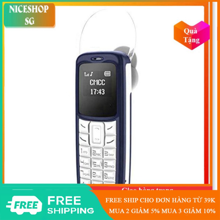 Điện thoại BM30 kiêm tai nghe bluetooth 1 sim hỗ trợ thẻ nhớ - DT0130