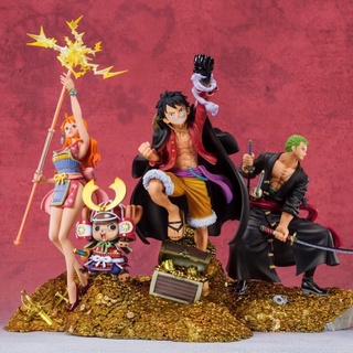 Mô hình figure nhân vật bộ 3 Luffy - Ace - Sabo trong One Piece