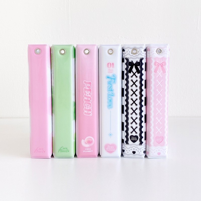 Album Ảnh Cocoplanet - Collect Book Hàn Đựng Thẻ Bo Góc 1 ô 2 ô Sheet PVC