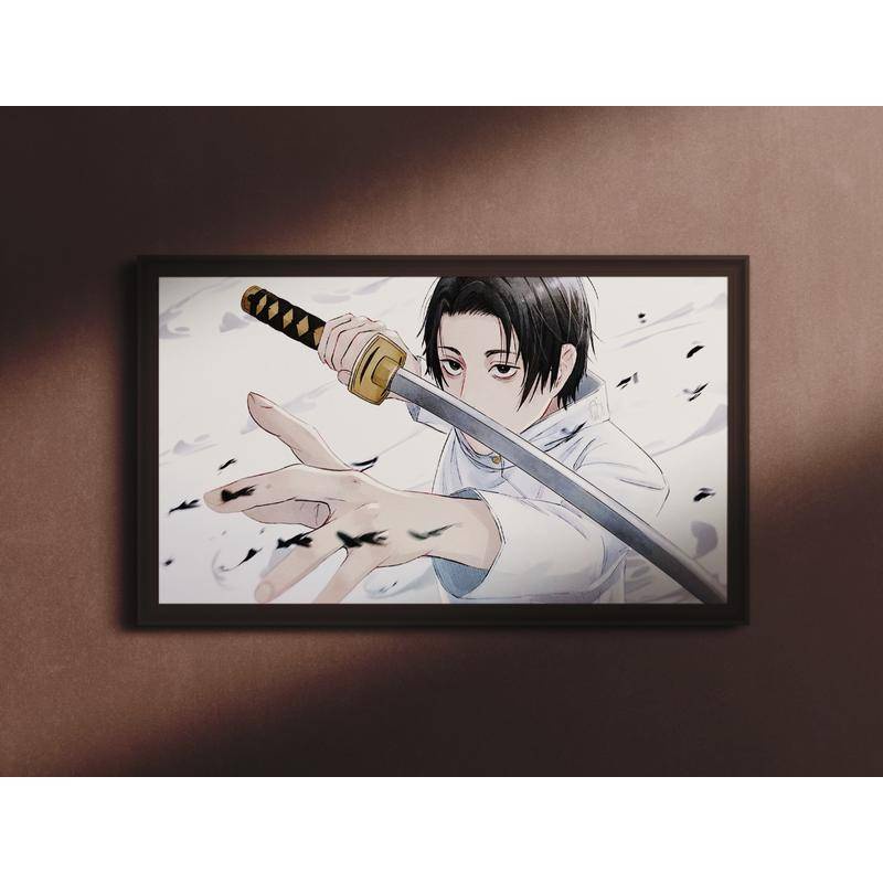 Jujutsu Kaisen Bộ Đồ Chơi Vải Canvas okkotsu yuta #Tranh Treo Tường 01 Bức Tranh In Hình Độc Đáo Sáng Tạo