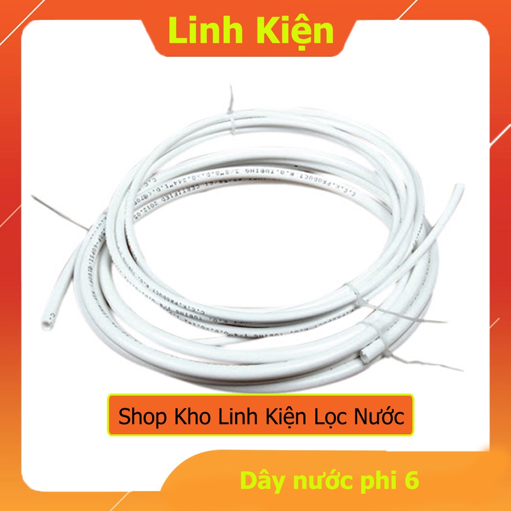 Dây Dẫn Máy Lọc Nước RO Phi 6 (bán theo mét)