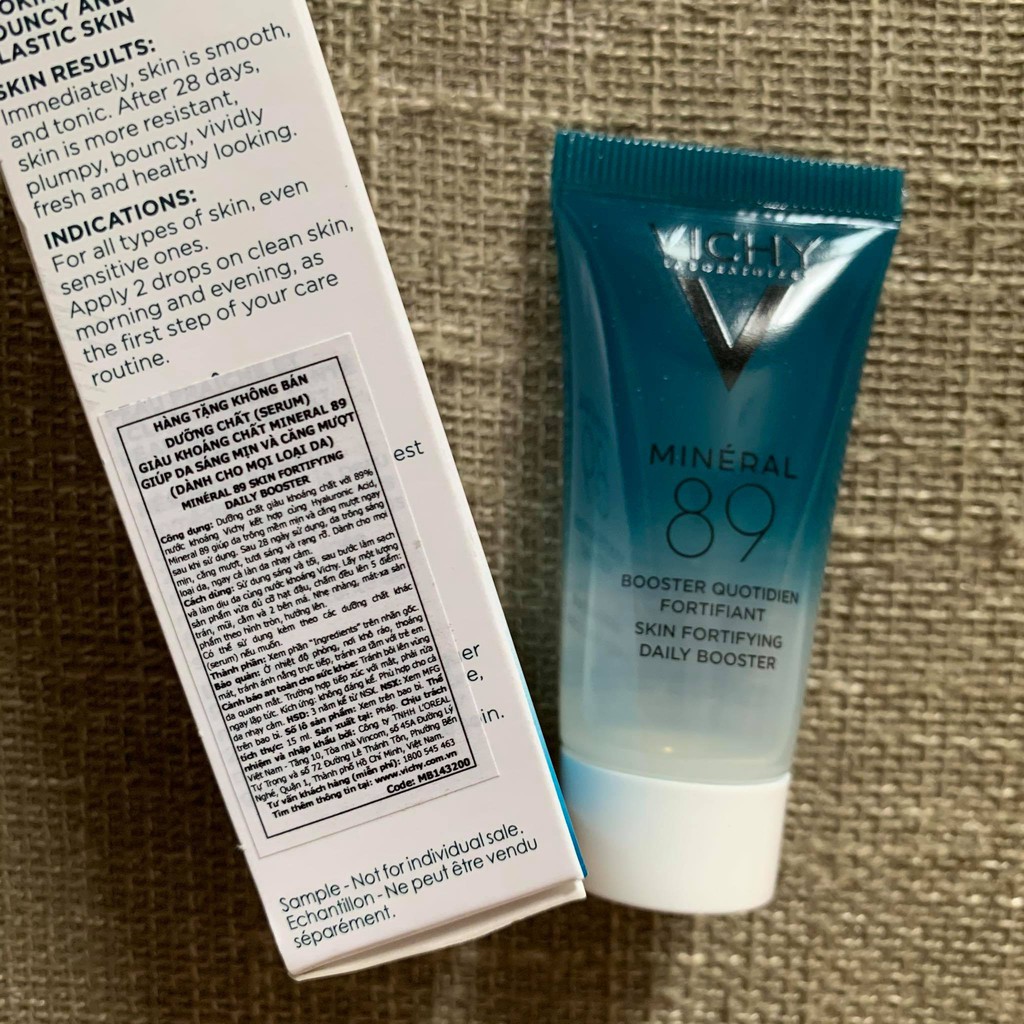 Dưỡng Chất Khoáng Cô Đặc Vichy Mineral 89 Phục Hồi, Bảo Vệ Da 15ml 10ml | BigBuy360 - bigbuy360.vn